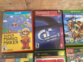 Lot of 10 Games Bundle Nintendo Wii Super Mario Tetris PSP PS2 PS4 XBOX One 360