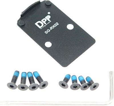 DPP Titanium Adapter Plate Compatible with SIG P320 Romeo 1 Pro Optic... 