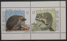 Belgium Little Mammals Stamps 1992-ZZIAA