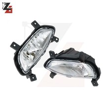 For 12-15 Kia Rio K2 Sedan Pair Front Bumper Fog Lights Lamp Clear Lens Lh Rh