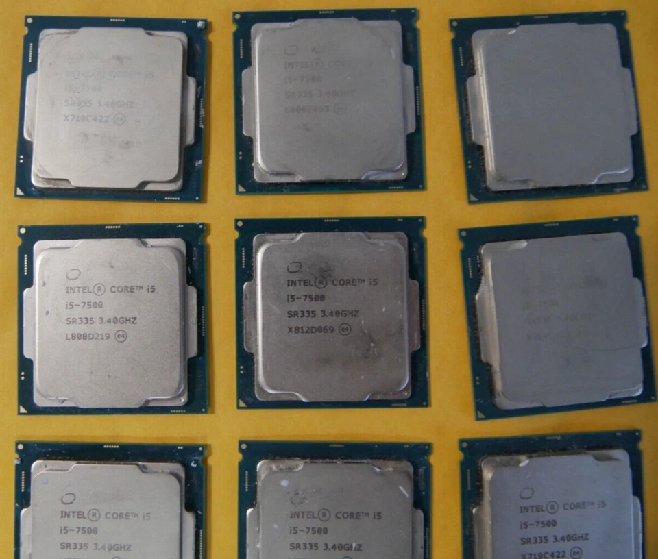 *Lot of 13* Intel Core i5-7500 Processor CPU 3.4GHz, LGA 1151 - SR335 - TESTED - Image 3 of 3