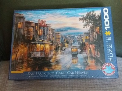 Eurographics Puzzle San Francisco, Cable car heaven, 1000 Teile, Neu/OVP
