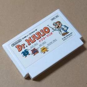 Dr. Mario Nintendo Famicom FC Japan Complete in Box Tested Retro Game from Japan