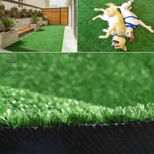 Artificial Grass 6X10ft, 0.4" Height Fake Grass Turf Mat, Patio Balcony Lawn,...