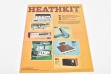 Catalogo Heathkit autunno 1977 - kit elettronici - depliant - vintage - tedesco