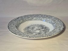 Antique Scottish Pottery J & M P Bell  Warwick  Vase pattern Bowl 24 cm diam