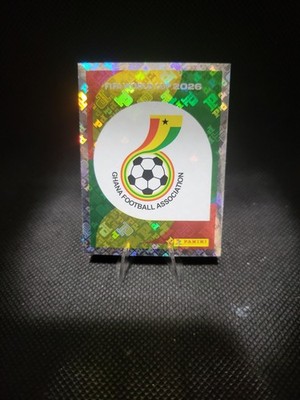 GHANA 2026 Panini FIFA World Cup Sticker #GHA1 Team Emblem FOIL