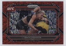 2023 Panini Prizm UFC Red Under Card Prizm 89/99 Macy Chiasson #85 5y7