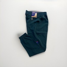 Scrubstar Performance Yoga Jogger Pants Women s Size S Green Small Scrub Bottom