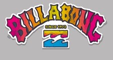 Billabong Classic Arch Distressed 8" Sticker Surf Skate Snowboard Quiksilver
