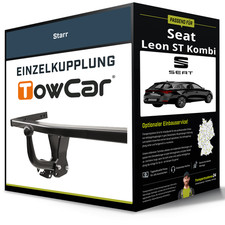 Starre Anhängerkupplung für SEAT Leon ST Kombi 09.2012-05.2014 Typ 5F8 TowCar