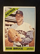 1966 TOPPS #64 BOB BRUCE HOUSTON ASTROS EX-MT *Hot Corner Vintage* C