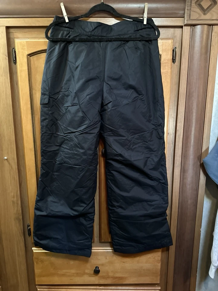 Pantalones de snowboard negros Columbia niños/niñas XL 18/20 Foto 2 de 4