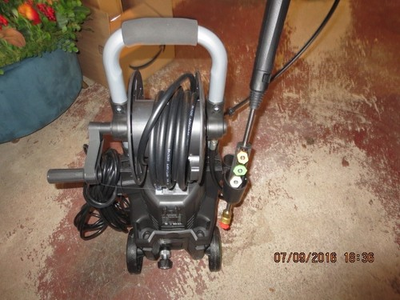 #ad GREENWORKS ELECTRIC PRESSURE WASHER C4012 PLUS 1500C PICK UP ONLY #T18 5 $50.00