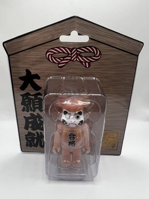 Medicom 100% Bearbrck Daruma Be@rbrck Pass GID Red