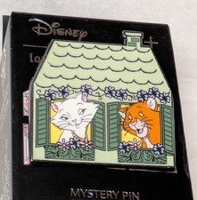 Loungefly Disney Aristocats Buildings Blind Box Pin - Duchess & O'Malley -Opened