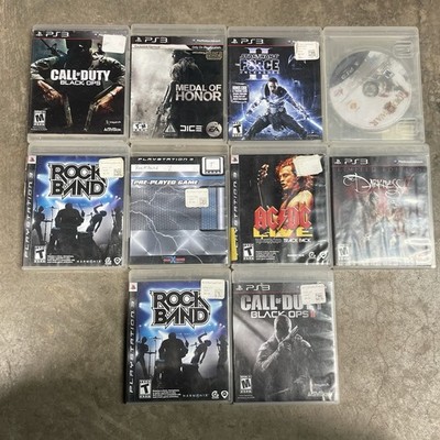 Star Wars The Force Unleashed PS3 And Others Lot  Of 10 Game Bundle