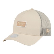 Women's New Era Light Beige Minnesota Twins Tonal Patch 9FORTY M-Crown A-Frame
