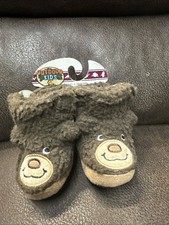 Outdoor Kids Bear Slippers for Girls Boys