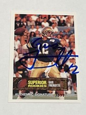 1994 Superior Rookies Football Autograph #/5000 - Gus Frerotte -