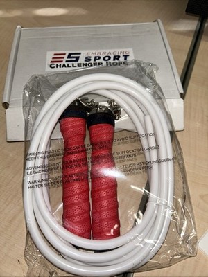 Weighted Jump Rope  Adult Fitness and Weight Loss 1LB Adjustable VARIES RED&BLUE
