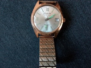 Armbanduhr Glashütte 26 Rubis DDR voll funktionsfähig