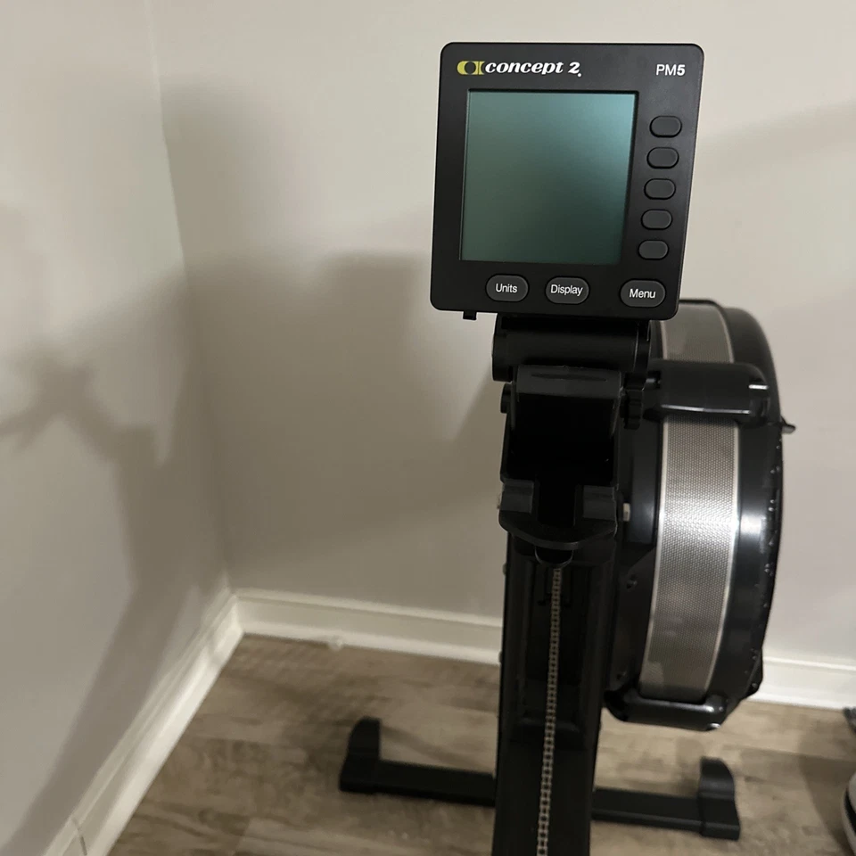 Concept2 Model E RowErg Indoor Rower Rowing Machine with PM5 Monitor, Tall Legs - Image 2 of 4