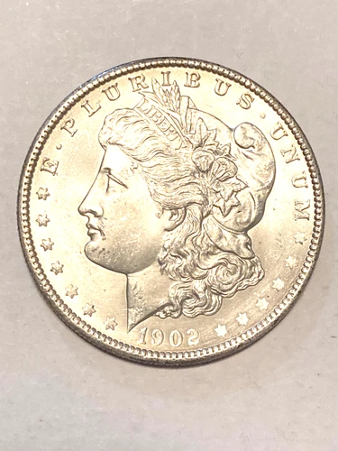 1902 - O Morgan Silver Dollar Uncirculated