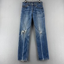 Vintage Levis Jeans Womens 26x31 Blue 501 Button Fly 90s Made in Australia