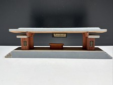 Rarität Spur H0 DDR Oehme Grünhainichen Bahnsteig Neudorf Holz Selten Modellbahn