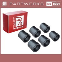 6X Gummimuffe AnsaugkrüMmer FüR Porsche 911 2.4 T Saugrohr 91111088501