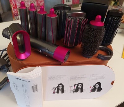 Dyson Airwrap Complete long fuchsia inkl. extra original schmale Bürste
