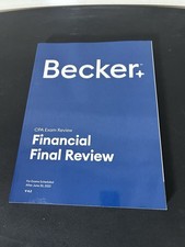 Becker CPA Books for sale - eBay