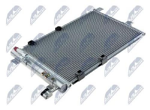 NTY A/C Condenser for Opel CCS-PL-007 377x575x16 mm w/ Dryer