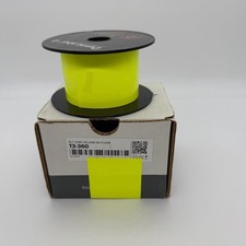 DuraLabel T2-360 2" x 50ft Yellow OD Fluorescent Label Tape - Partially Used