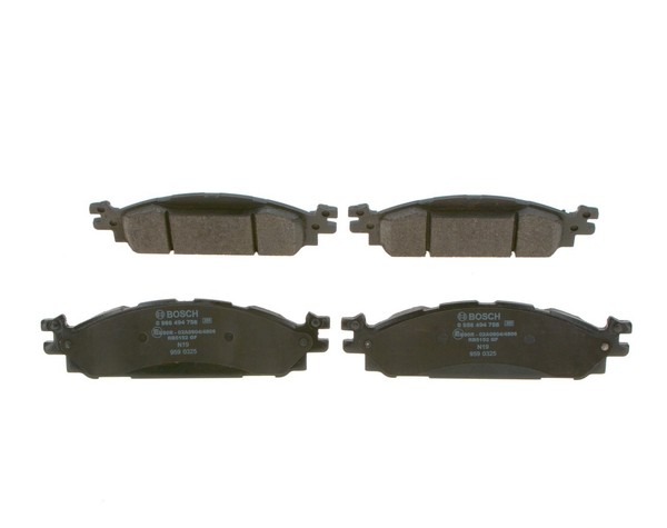 Bosch BremsbeläGe Bremsbelagsatz Scheibenbremse FüR Ford USA Explorer-image
