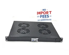Rack Mount Server Digital Temperature Control Unit with fan system110V 1U
