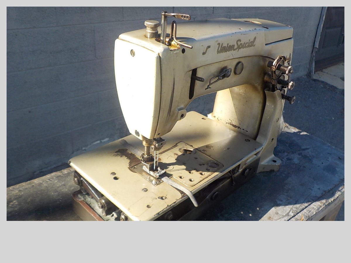 70's〜 USA製Duofold 2layer 701 46/T Industrial Sewing Machine Union Special 57-700 KZ double needle