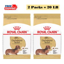 2 Pack, Royal Canin Breed Health Nutrition Dachshund Breed Specific Adult,10 LB