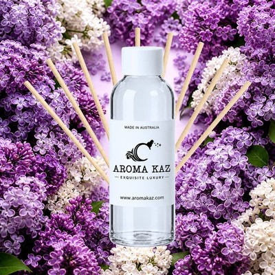 Fresh Lilac Reed Diffuser Oil Refill Vegan Alcohol-Free 3 Sizes