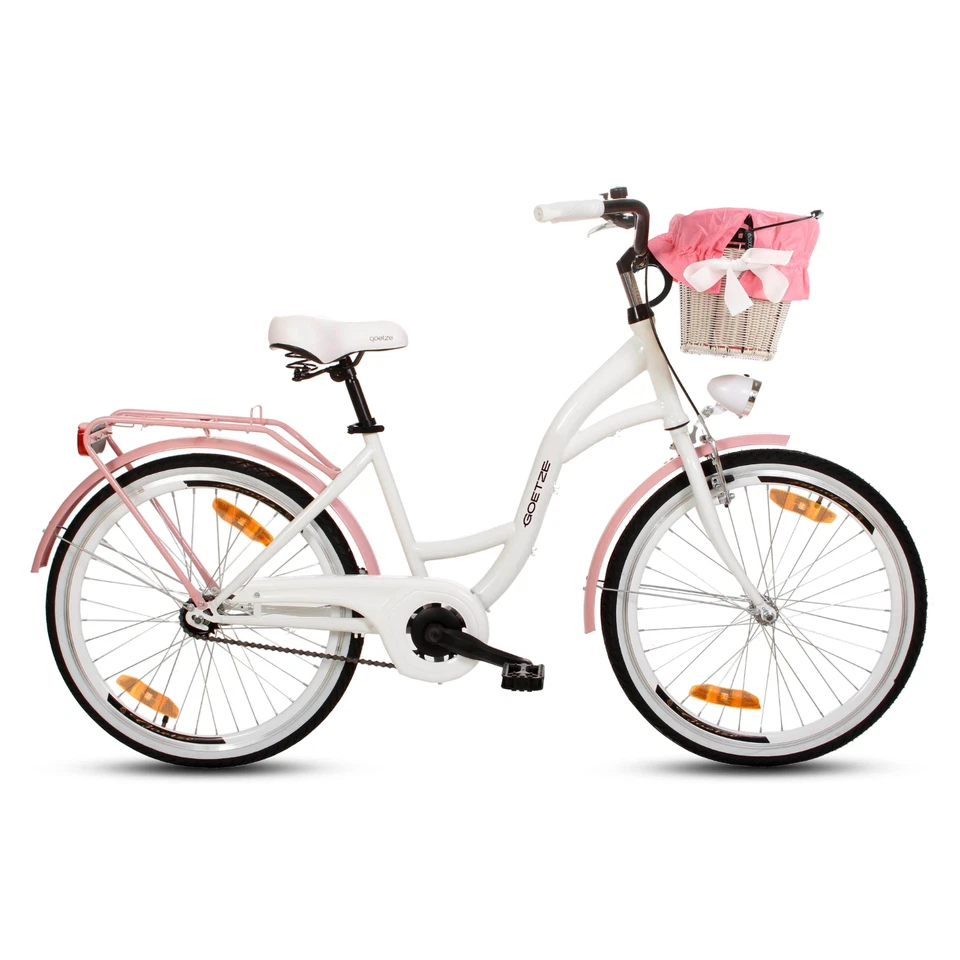 Goetze Style 24/14 Zoll Fahrrad, 1 Gang, V-Bremse, Mädchen-Citybike mit Korb! - Bild 2 von 4