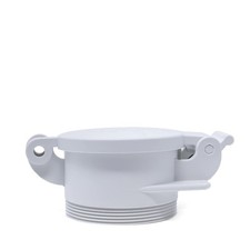 Footloose 4" Sewer Cap for RV Sites/Campgrounds  Odorless, Self-Closing, Easy t