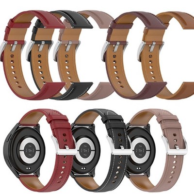 Leather Watch Band Strap For Huawei watch 3 pro/GT2pro/GT 2e/GT 42mm/ GT2 46MM