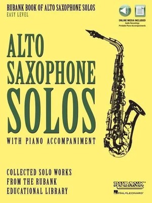 Rubank Book of Alto Saxophone Solos Easy Level Sheet Music for Alto Saxophone...