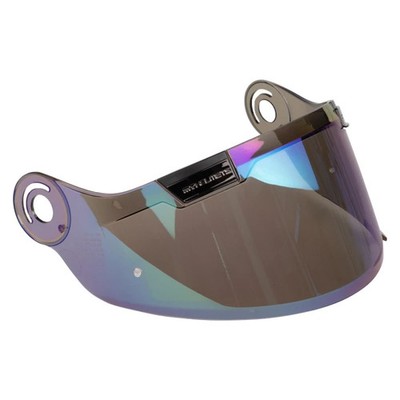 MT Jarama MT-V-32 Max Vision Moto Motorcycle Motorbike Helmet Visor Iridium Blue