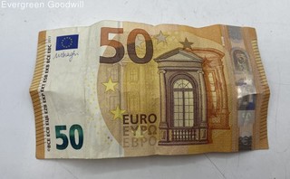 50 Face Value Euro Bankenote