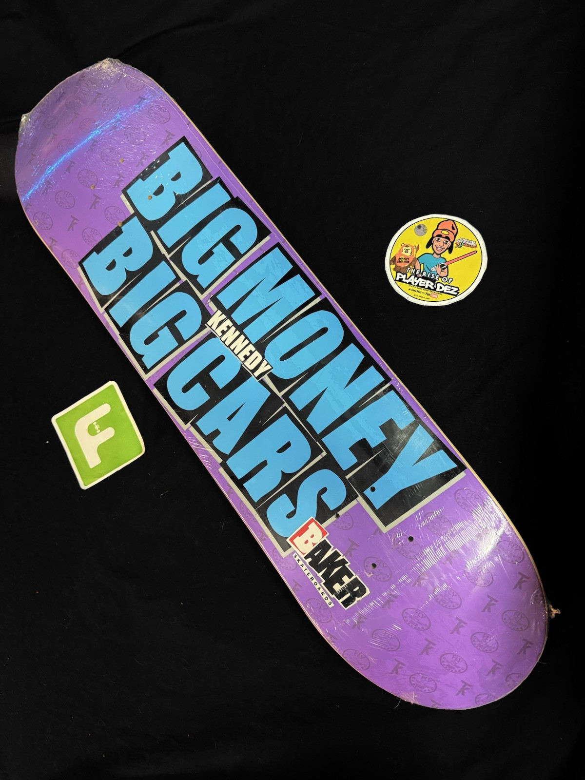 SUPER RARE TK Terry Kennedy Big Money Big Cars Baker Skateboard