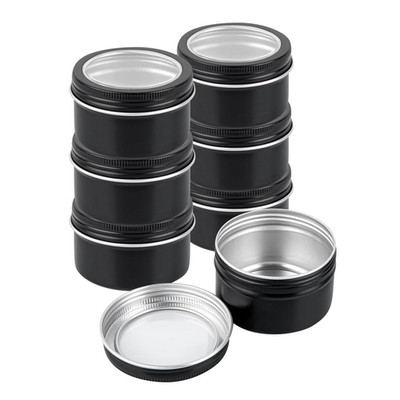 Restaurantware Rw Base 4 Ounce Tin Storage Boxes 10 Round Tin Boxes Lids -