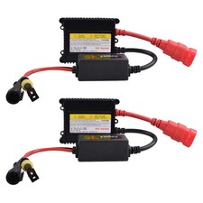 Kit de lastre HID súper delgado DC 12V 55W 2 PIEZAS - Faro de xenón universal de arranque rápido
