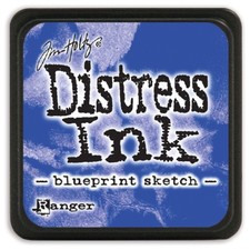 Distress Mini Ink Pad Blueprint Sketch